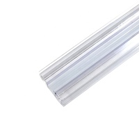 Abat-jour en PVC plastique de haute qualité, écologique et durable, sur mesure, vente chaude 2025, pour diffuseur de lumière LED, utilisation en construction