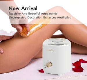 200cc Adjustable Temperature <b>Wax</b> Heater Pot for Depilatory <b>Wax</b> <b>Melting</b> and Home Salon Hair Removal - Product Image 3