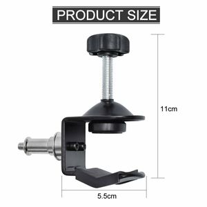 Jingying ảnh phòng thu ánh sáng đèn <span class=keywords><strong>flash</strong></span> 1/4 inch Spigot vít nhiệm vụ nặng nề C kẹp <span class=keywords><strong>U</strong></span> Clip <span class=keywords><strong>Bracket</strong></span> - Product Image 3