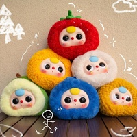 Série de sacs à fermeture éclair Baby Three Orchard, boîte mystère, collection de figurines décoratives, modèle de jouet en vinyle, pendentif mignon, poupée en peluche