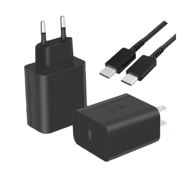 45W Super Fast Charger Type C, 45 Watt USB-C Charger PD/PPS Wall Charging Block for Sam-sung Gal-axy S25 Ultra/S25+/S25/S24/S23