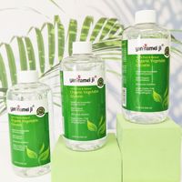 Huile de noix de coco pressée à froid, hydratante, éclaircissante, naturelle, biologique, végétale, glycérine végétale 500ml