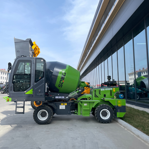 2立方メートル自走式コンクリートミキサー車 |   270 °   建設現場用回転ドラム+双方向駆動セメントミキサー - Product Image 4