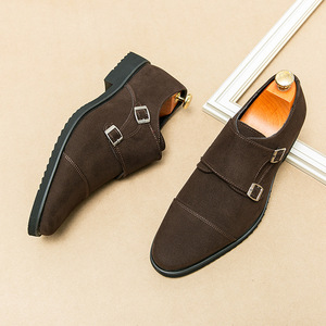 Men's Large-Sized Wedding Casual Shoes Fashionable <b>Matte</b> Single Lace-Up Closure Light Weight Anti-Slip Breathable Trendy - Product Image 4