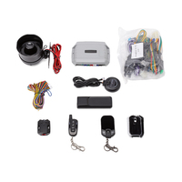 Alarme de voiture bidirectionnelle avec démarrage à distance du moteur/1 émetteur LCD+1 AM unidirectionnel, alarme numérique double voie