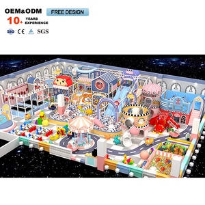 Castillo de Colores de Ensueño, Casa de Juegos Interior con Forma de Castillo, Estilo de Dibujos Animados, Equipo para Parques de Diversiones, Material de Espuma Resistente - Product Image 1