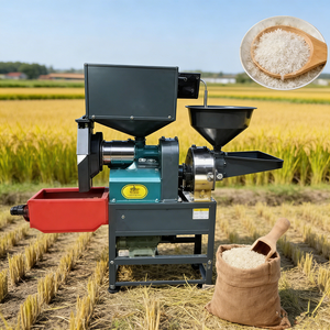 Ev Tipi Pirinç Öğütme Makinesi/ Pirinç Harmanlama ve Kabuk Soyma Makinesi Titreşimli Elekli Pirinç Öğütme ve Kabuk Soyma Makinesi - Product Image 2