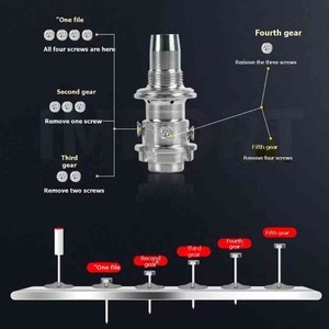 Pistola <span class=keywords><strong>Clavadora</strong></span> Manual Mini de Acero con Velocidad Ajustable, Herramienta de Fijación Portátil <span class=keywords><strong>para</strong></span> Concreto y Paneles de Yeso - Product Image 3