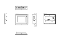6AV6643-0CD01-1AX1 SIMATIC HMI MP277 Écran tactile multipanneau TFT 10 pouces