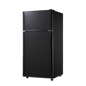 Refrigerador compacto de diseño moderno de fabricante OEM, refrigerador pequeño compacto de 58L, congelador superior, mini refrigerador de color madera de 58L - Product Image 5