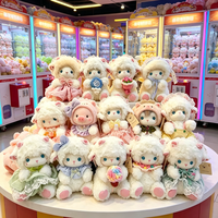 Lot mixte professionnel de jouets en peluche et animaux en peluche doux pour machines à griffes, vente en gros