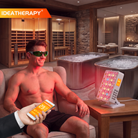 IDEATHERAPY Panneau de luminothérapie LED à double puce 5W à haute irradiance pour le visage, modèles 480, 590, 660, 1060MN, le plus vendu