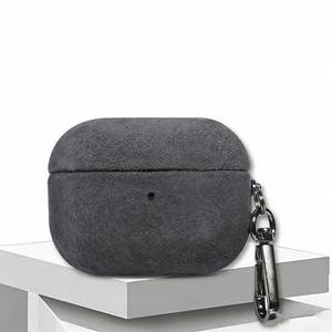 Funda de cuero de gamuza premium para Apple AirPods 1/2/3/4/Pro/Pro2/Pro3 – Funda protectora a prueba de golpes con carga magnética - Product Image 3