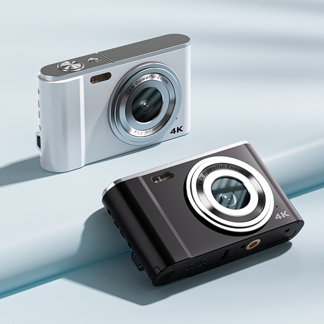 Vlogging 4k Digital Cameras Zoom 16X Point and Shoot Portable Digital Camera Compact 4k Camera