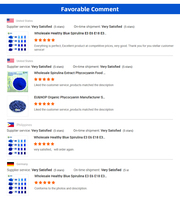 Poudre de spiruline bleue biologique EU&NOP E3 E6 E18 E25 Phycocyanine Colorant alimentaire naturel
