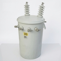 Transformateur monophasé monté sur poteau résistant aux intempéries 150 kVA, transformateur de distribution haute tension 10,5 kV à 480 V pour le Canada