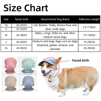 Accessoires pour animaux de compagnie Vente chaude Casquette de baseball en velours côtelé pour chien et chat Chapeau de soleil pour animaux de compagnie Printemps Été Chapeau de seau pour chien en plein air Personnaliser le logo