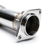 Kit d'échappement turbo catback en acier inoxydable à double sortie de 4,5 pouces pour Mazda Mazdaspeed3 3 MPS Performance 00-11, vente en gros