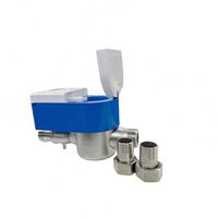 Medidores de Agua Caliente Prepago con Pantalla LCD Digital Inteligente, Tarjeta IC, Clase B, DN25 DN50, con Software, IP68, Venta al Por Mayor OEM
