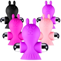 USB-Aufladbarer Mini-Dildo 10-Frequenz-Nippelstimulator Spielzeug für Frauen Brustmassagegerät Paar-Neuheitsspielzeug