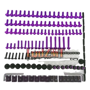 268PS tornillos de carenado Kit completo de tornillos para <span class=keywords><strong>HONDA</strong></span> CBR1000RR CBR1000 <span class=keywords><strong>CBR</strong></span> <span class=keywords><strong>1000</strong></span> RR 08 09 10 11 2008 2009 <span class=keywords><strong>2010</strong></span> 11 tornillos de cuerpo tuercas - Product Image 1
