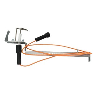 Encendedor de Repuesto para Calentador de Piscina Haxign1931 con Cable Naranja y Soporte Metálico para Mantenimiento del Sistema de Calefacción - Product Image 1