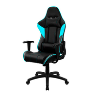 Chaise de jeu ergonomique moderne personnalisée à dossier haut, accoudoirs 2D, soutien lombaire réglable, coussin cervical, rotation à 360° °   Chaise de jeu pivotante pour ordinateur