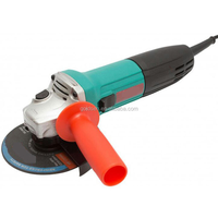 Mini outil électrique industriel professionnel 100mm ensemble de meuleuse d'angle électrique avec interrupteur à glissière et moteur sans balais pour projets de bricolage