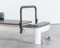 LUMINE Machine de Pilates Reformer Commerciale en Aluminium – Portable et Réglable pour Studio, Maison, Gym, Fitness, Yoga et Exercices Corporels