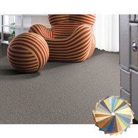 Hochwertige wasserdichte 3m 3,7 m Breite weiche Schwamm Teppich rolle Boden Kunststoff PVC Vinyl folie Rollen Bodenbelag