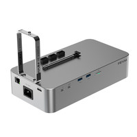 FEVM FNGT5 PLUS Thunderbolt 5/Oculink Dual-Mode Laptop/Desktop Graphics Dock Fan-Cold Silent 8PIN Built-in Power Supply GPU Baru