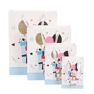 Bonne qualité, vente en gros, beau sac cadeau en papier personnalisé pour ballons bougies d'<span class=keywords><strong>anniversaire</strong></span> - Product Image 4