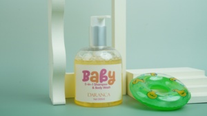 <span class=keywords><strong>Gel</strong></span> <span class=keywords><strong>de</strong></span> Ducha 2 en 1 para Bebés, Champú y Jabón Corporal Natural y Orgánico para Piel Delicada y Recién Nacida, Marca Privada - Product Image 2