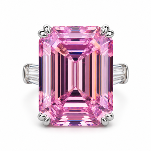 Anello rettangolare da donna con design geometrico, accessorio da dito per uso quotidiano - Product Image 1