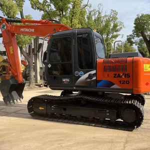 รถขุดไฮดรอลิกแบบตีนตะขาบมือสองขนาดกลาง 12 ตัน ฮิตาชิ ZX120 รุ่นปี 2023 เครื่องยนต์และเกียร์บ็อกซ์ สภาพการทำงานดีเยี่ยม ได้รับการรับรองมาตรฐาน CE - Product Image 2