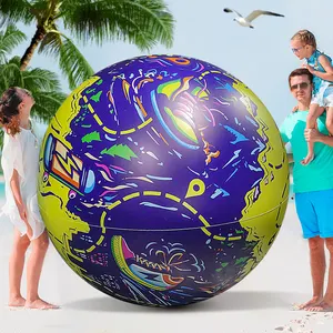 定制巨型尺寸100英寸水上游戏运动球户外追逐游戏玩具球充气沙滩球