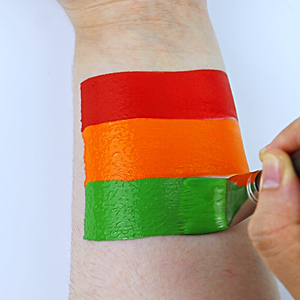 GP محترف نباتي خالي من القسوة بالماء 18 جم غير سام وحار البيع للأطفال حزب تجميل فن الجسم - Product Image 2