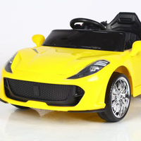 Voiture à pédales pour enfants avec télécommande parentale 12V