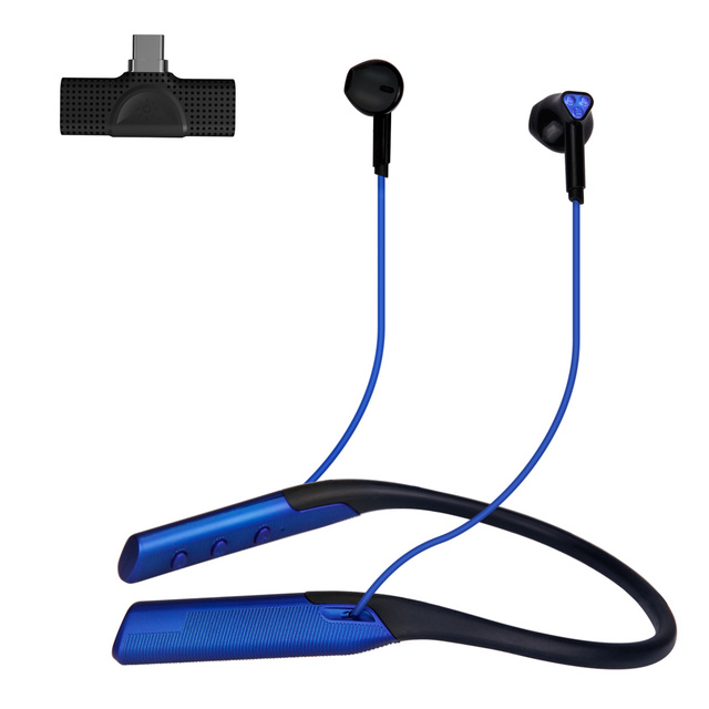 2.4Ghz Dual-mode Wireless Gaming Neckband Earphone Wireless Gaming Headset for Switch PS5 PS4 PC Android Iphone Smartphone