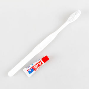 Vente en gros d'équipements d'hôtel brosse à dents d'hôtel jetable avec dentifrice brosse à dents en plastique dentaire AME - Product Image 1