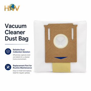 Sac à poussière de taille standard HNW respectueux de l'environnement pour aspirateur robot <span class=keywords><strong>Ecovacs</strong></span> <span class=keywords><strong>Deebot</strong></span> <span class=keywords><strong>Ozmo</strong></span> T8/T9/<span class=keywords><strong>N8</strong></span> <span class=keywords><strong>Pro</strong></span>/AIVI/<span class=keywords><strong>Plus</strong></span>/T8AIVI - Usage domestique - Product Image 5