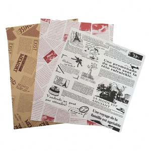 3000PCS Food Greaseproof <b>Wrapping</b> <b>Paper</b> Disposable Food Grade Burger Sandwich Hamburger Cake Deli Grease Proof Packaging <b>Paper</b> - Product Image 2