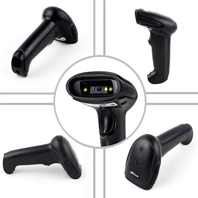 Symcode MJ-6706DS 2D USB Handheld Barcode Reader Black ABS Stock Barcode Scanner 1 +/- 30 Degrees 100 000lux Max 32 Bit CMOS N/a