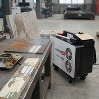 Nettoyeur laser pulsé HANTENCNC 200W 300W pour l'élimination des revêtements de phosphate et le prétraitement de l'électrodéposition