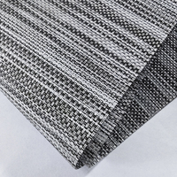 STARUNK Tissu en maille PVC d'extérieur ignifuge et imperméable de qualité supérieure pour meubles et chaises de plage, tissu en maille vinyle résistant à l'usure