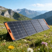 Panneaux solaires à haute efficacité 100W 200W 300W 400W Maximum 585W Modules photovoltaïques monocristallins à demi-cellules en silicium 585W Certifiés TUV
