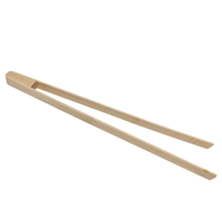 Pince à pain en bambou écologique pince à pain robuste pince à gril pour barbecue pince à grille pince pour cuisine restaurant commande en gros en plein air 40cm