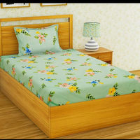 Juego de Sábanas de 4 Piezas, 100% Algodón, Impermeables, con Diseño Floral, de Personajes Animados y Rayas, 400 Hilos, Ecológicas, Suaves, de Lujo, Antibacterianas, Plegables, Venta al Por Mayor
