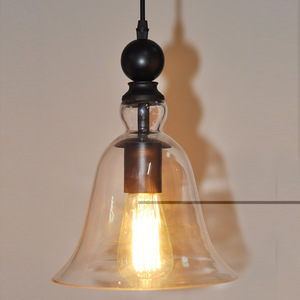 Digeya <b>Crystal</b> Bell Pendant <b>Light</b> Single Head Incandescent Lamp For Bedroom Dining Room - Product Image 4