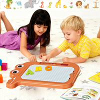 Vente chaude Art planche à dessin Table enfants éducatif apprentissage peinture jouet Montessori bloc-notes cadeau de noël pour les tout-petits